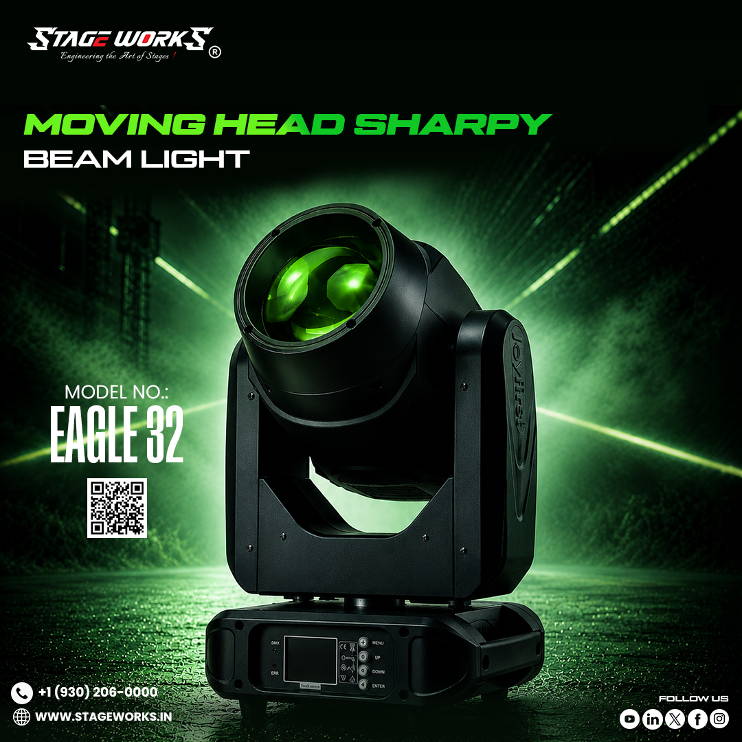AI EAGLE - 32 Sharpy Beam 295W Moving Head Light