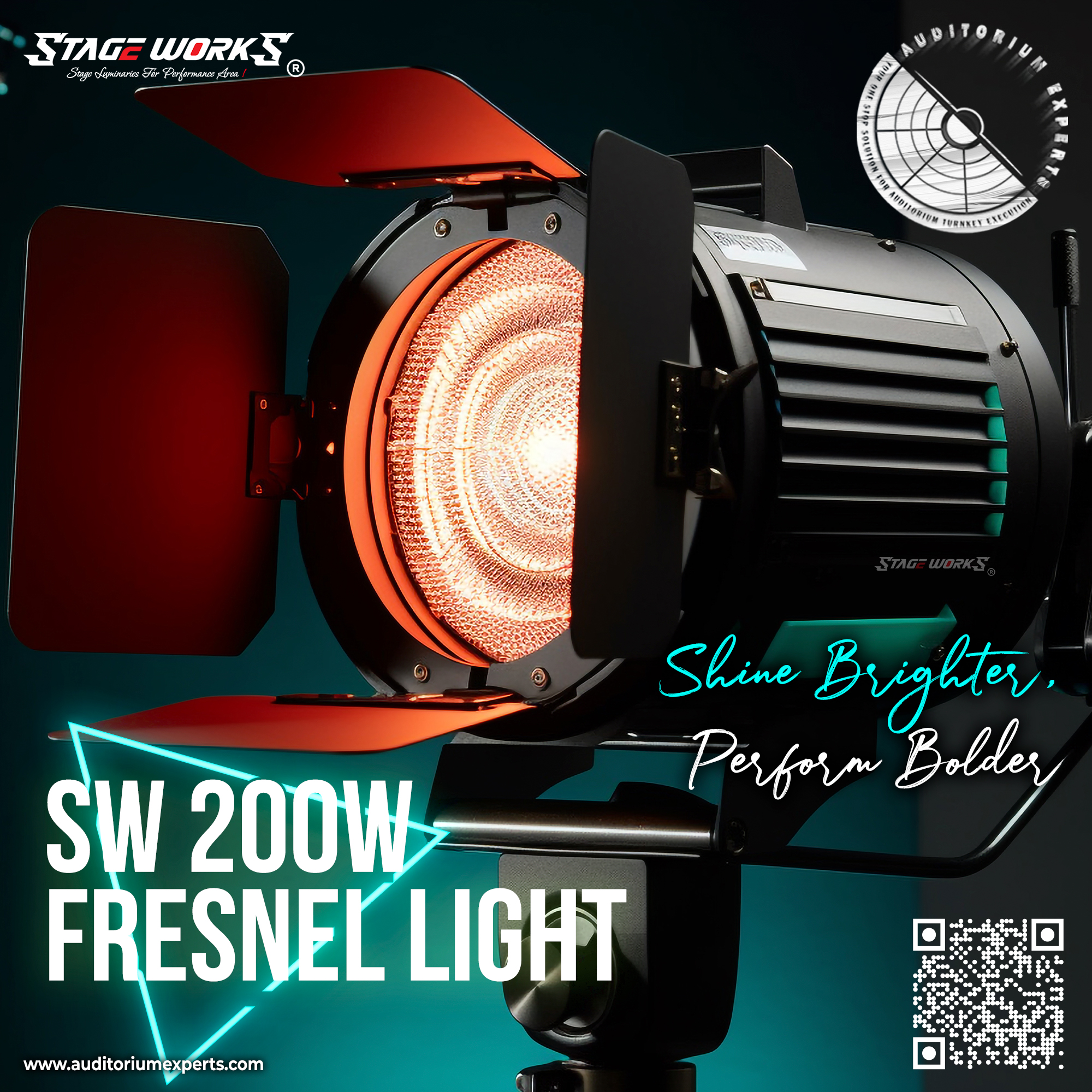 Auditorium - Fresnel & Profile Fixtures
